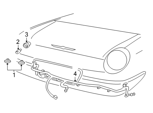 2002 Ford Thunderbird License Lamps Diagram