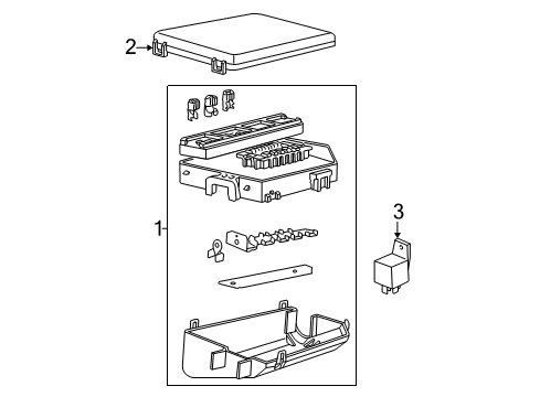 2011 Mercury Grand Marquis Wiring Assembly Diagram for BW3Z-14290-CA