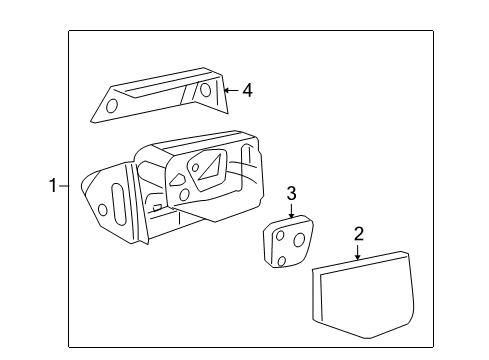 2007 Ford Explorer Sport Trac Outside Mirrors Diagram