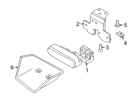 2019 Ford Police Interceptor Utility Interior Lamps Diagram