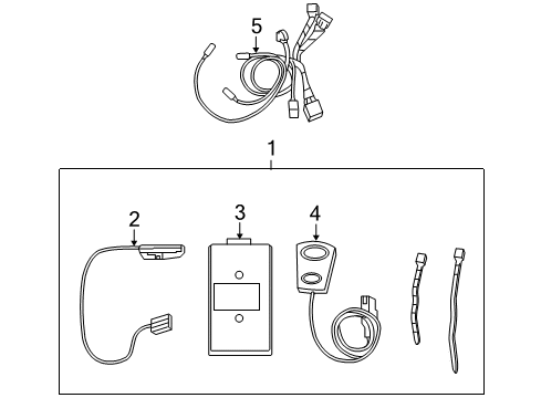 2008 Ford Focus Communication System Components Diagram