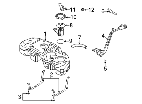 2022 Lincoln Corsair Fuel Supply Diagram