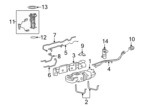 2013 Lincoln Navigator Fuel Supply Diagram 3 - Thumbnail