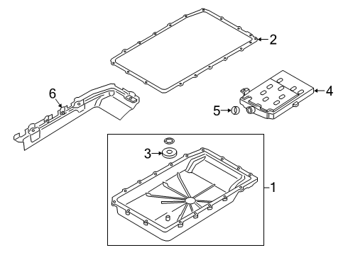 2021 Ford Ranger Transmission Components Diagram