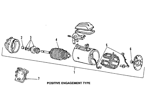 1985 Ford LTD Valve - Exhaust Air Diagram for E3TZ-9F491-A