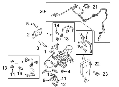 2013 Lincoln MKZ Turbocharger Diagram