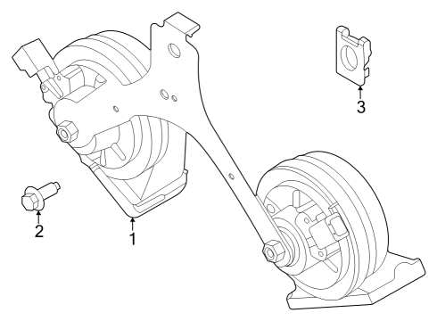 2024 Ford F-250 Super Duty Horn Diagram