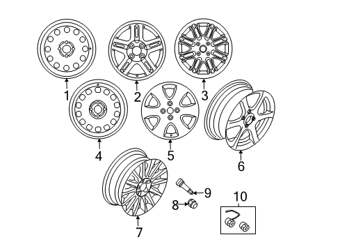 2000 Ford Focus Wheels Diagram