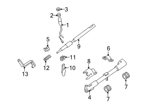 2012 Ford E-150 Housing & Components Diagram