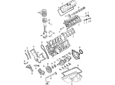 2007 Ford Mustang Gasket Diagram for 4R3Z-6020-BE