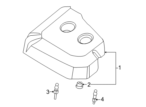 2016 Ford Escape Stud - Special Diagram for AG9Z-6A957-B