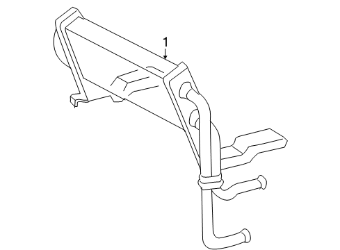 2007 Lincoln Mark LT Power Steering Oil Cooler Diagram