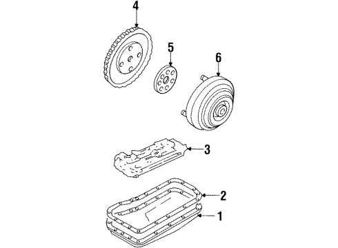 1997 Ford Escort Screen Assembly Diagram for F1CZ-7A098-AA