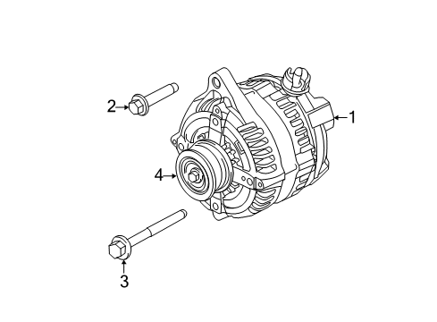 2014 Ford F-150 Alternator Diagram 4 - Thumbnail