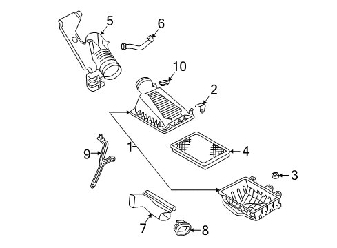 2003 Lincoln LS Filters Diagram 2 - Thumbnail