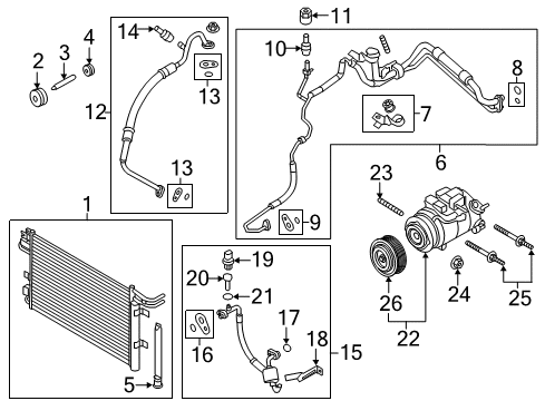 2018 Ford Police Interceptor Sedan Switches & Sensors Diagram 3 - Thumbnail