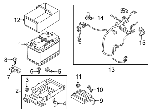 2018 Lincoln Continental Battery Diagram for BXT-94RH7-730