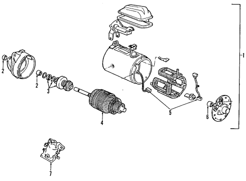 2000 Ford Mustang Starter Diagram