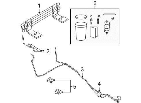 2005 Ford F-150 Trans Oil Cooler Diagram