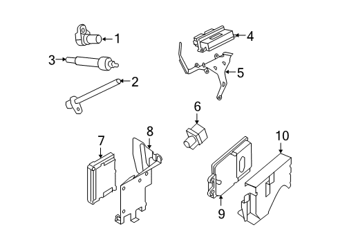 2009 Ford E-350 Super Duty Ignition System Diagram