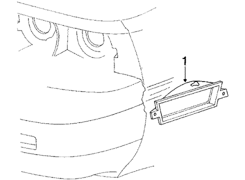 1986 Ford Thunderbird Corner Lamps Diagram