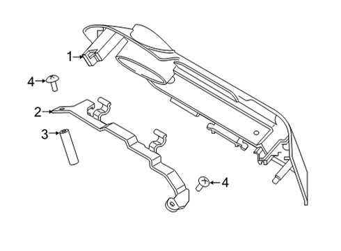 2021 Ford F-150 Engine Appearance Cover Diagram 2 - Thumbnail