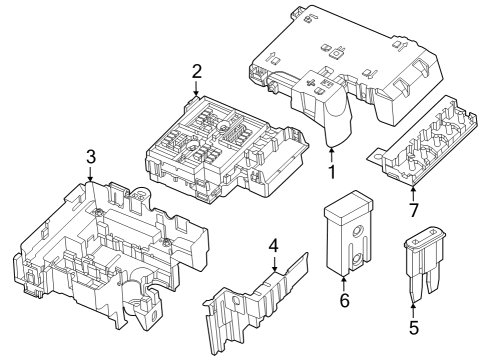 2024 Ford Mustang Fuse & Relay, Fuse Box Diagram