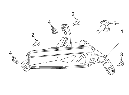 2019 Ford Expedition Chassis Electrical - Fog Lamps Diagram 2 - Thumbnail