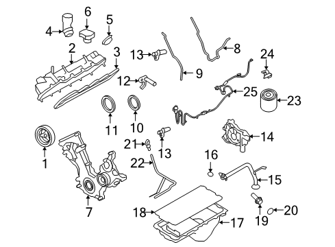 2010 Ford F-350 Super Duty Filters Diagram 6 - Thumbnail