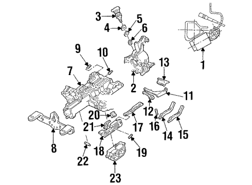 1996 Mercury Grand Marquis Ignition Lock Diagram