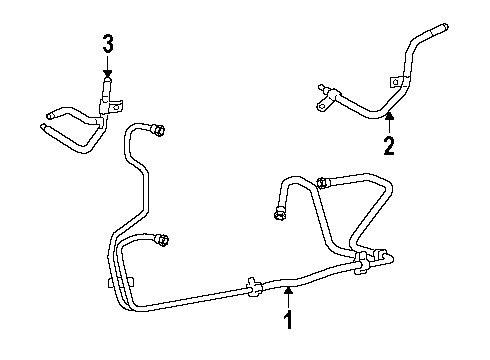 2008 Ford Fusion Trans Oil Cooler Diagram 2 - Thumbnail