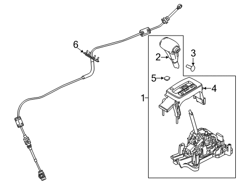 2006 Mercury Milan Console Diagram 1 - Thumbnail