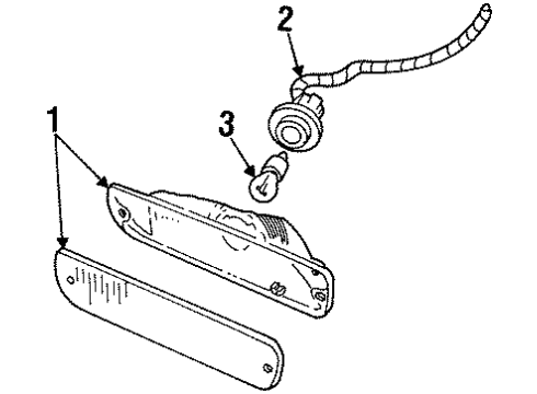 1996 Mercury Grand Marquis Park Lamps Diagram