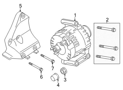 2016 Ford Transit-150 Bolt Diagram for -W500514-S442