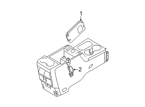 2008 Mercury Mountaineer Electrical Components Diagram