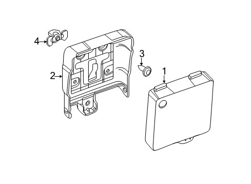 2014 Ford Police Interceptor Utility Electrical Components Diagram 1 - Thumbnail