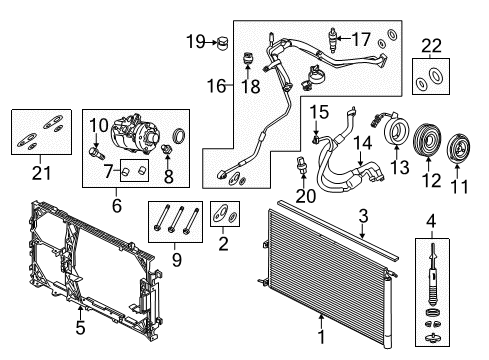 2013 Ford F-150 Air Conditioner Diagram 2 - Thumbnail