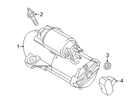 2014 Lincoln MKZ Starter, Electrical Diagram 2 - Thumbnail