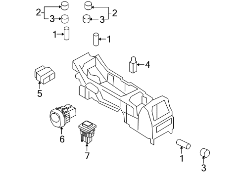 2012 Lincoln MKS Heated Seats Diagram 1 - Thumbnail