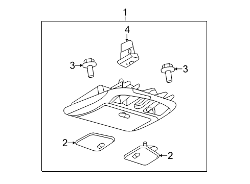 2011 Lincoln MKZ Overhead Console Diagram