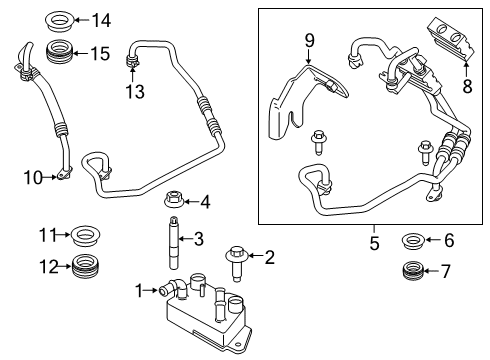 2019 Ford Transit Connect Trans Oil Cooler Diagram