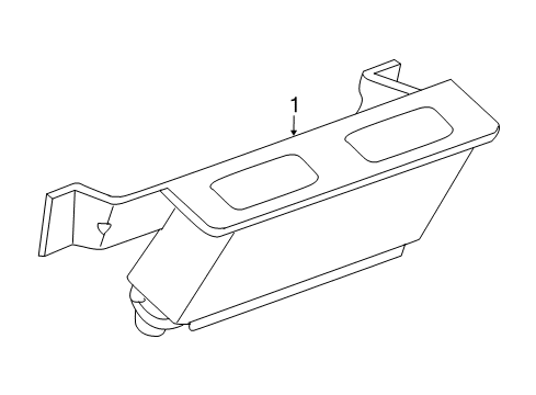 2001 Ford Expedition Oil Cooler Assembly Diagram for 5L3Z-7A095-G