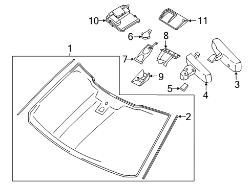 2019 Ford F-150 COVER - MODULE Diagram for JL3Z-19J219-AD