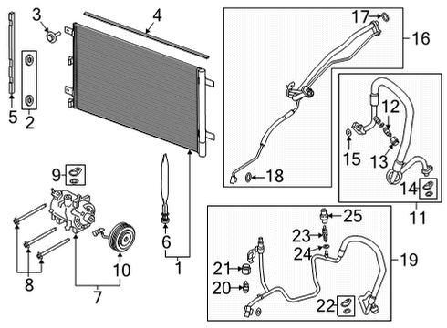 2021 Ford F-150 Air Conditioner Diagram 3 - Thumbnail