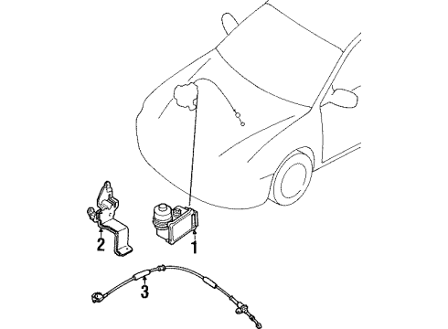 2001 Ford Escort Cruise Control System Diagram