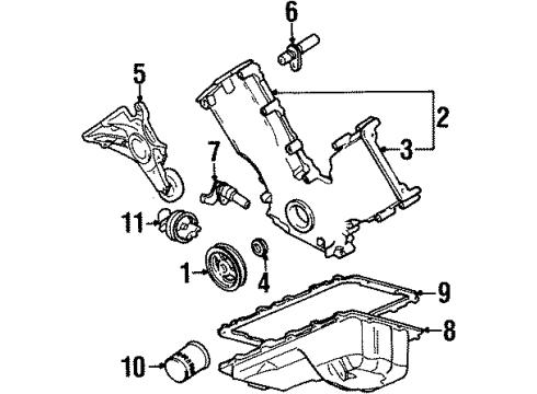 1994 Lincoln Town Car Powertrain Control Diagram