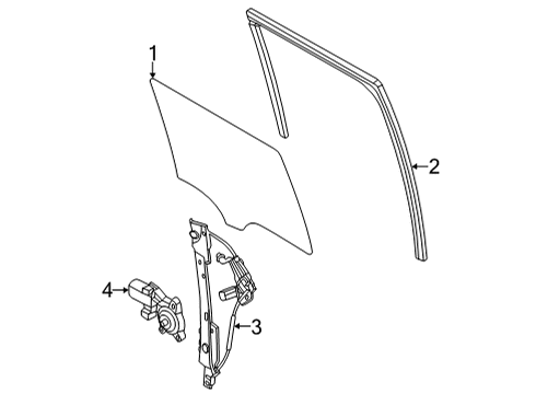 2023 Ford Maverick Rear Door - Electrical Diagram 2 - Thumbnail