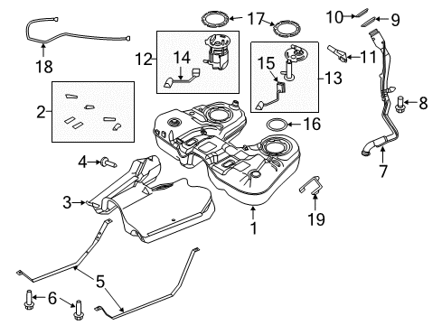 2012 Ford Explorer Fuel Supply Diagram