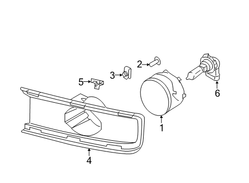 2007 Lincoln Navigator Fog Lamps Diagram