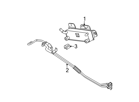 2012 Ford F-350 Super Duty Oil Cooler Diagram 2 - Thumbnail